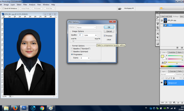 cara mengecilkan ukuran foto menjadi 200 kb