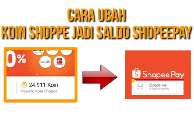 cara mengubah koin Shopee menjadi Shopeepay
