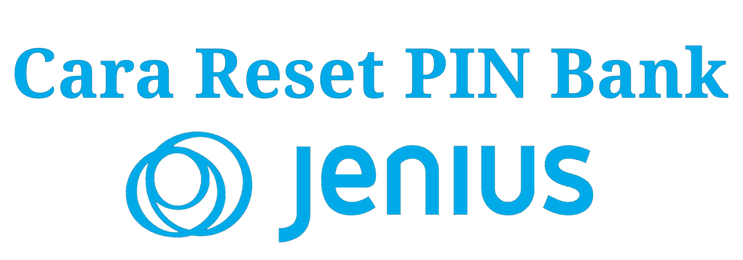 Cara Reset PIN Bank Jenius