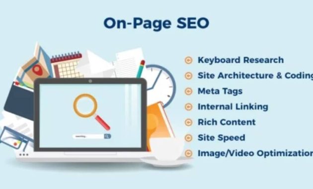 cara menerapkan teknik digital marketing SEO on Page