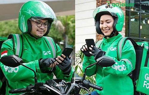 cara daftar Grab motor dan mobil online