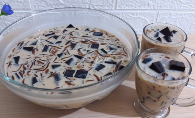 cara membuat Cappuccino Cincau yang enak