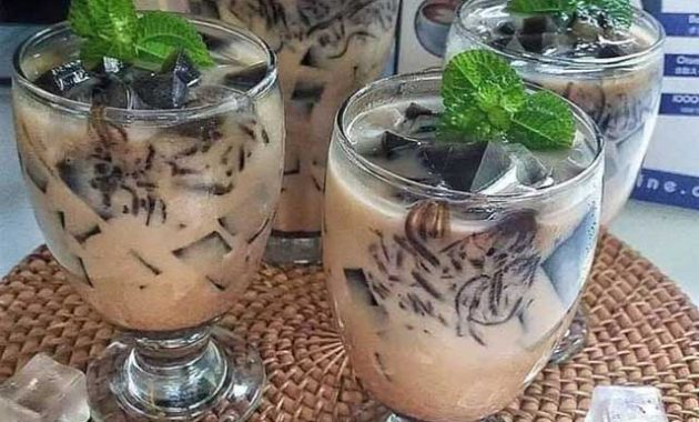 cara membuat Cappuccino Cincau yang enak
