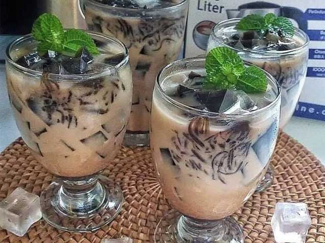 cara membuat Cappuccino Cincau yang enak