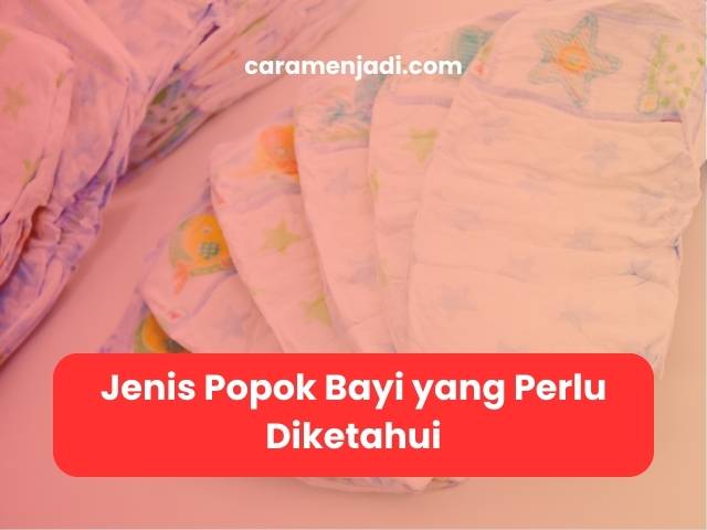 Jenis Popok Bayi yang Perlu Diketahui