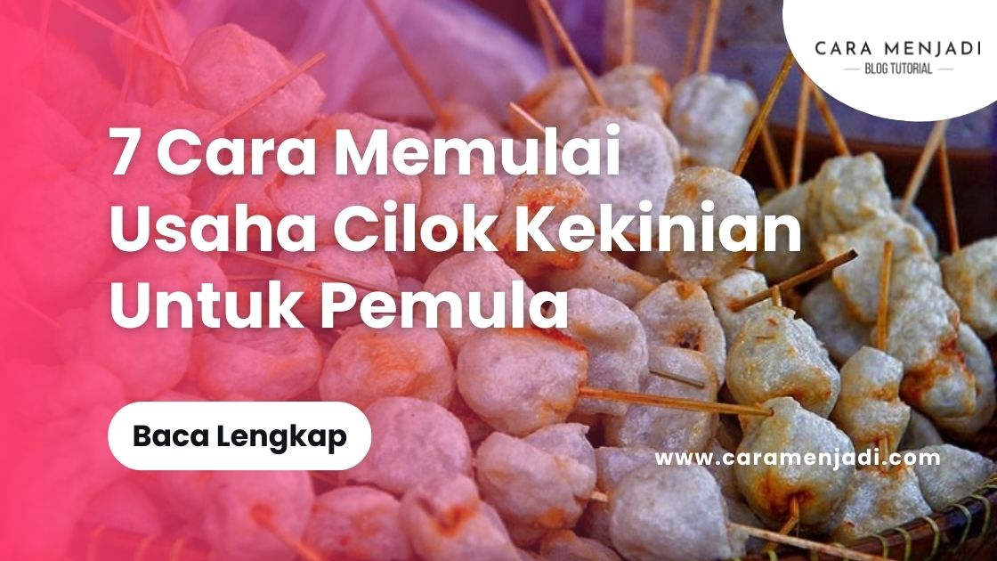 Usaha Cilok Kekinian