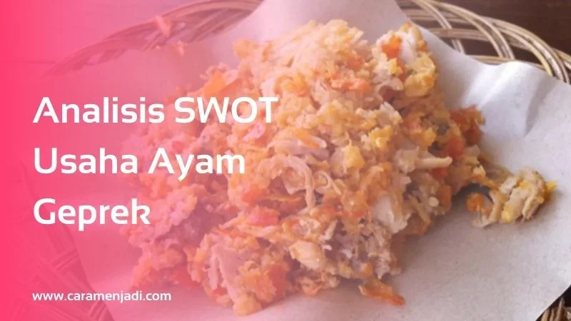 Analisis SWOT Usaha Ayam Geprek