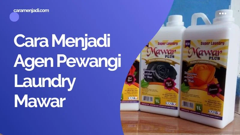 Cara Menjadi Agen Pewangi Laundry Mawar