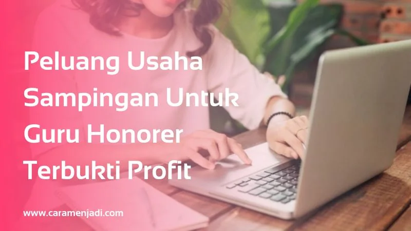 Peluang Usaha Sampingan Untuk Guru Honorer Terbukti Profit