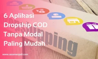 Aplikasi Dropship COD Tanpa Modal