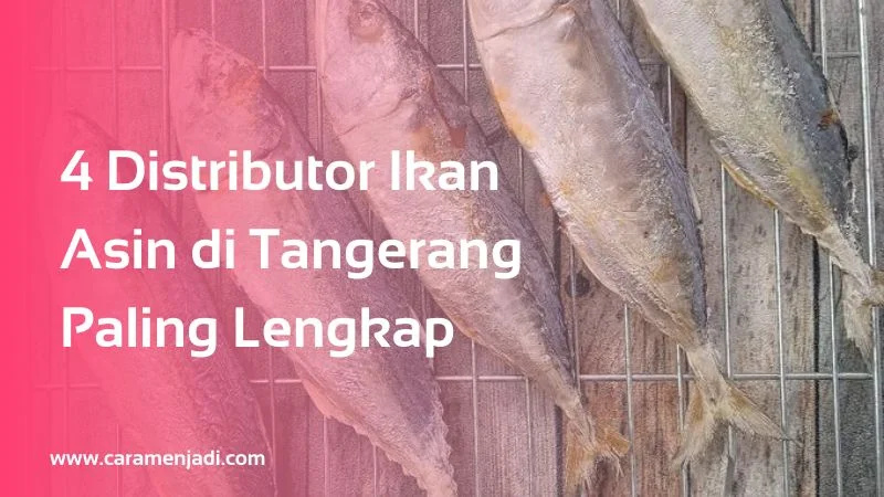 4 Distributor Ikan Asin di Tangerang Paling Lengkap