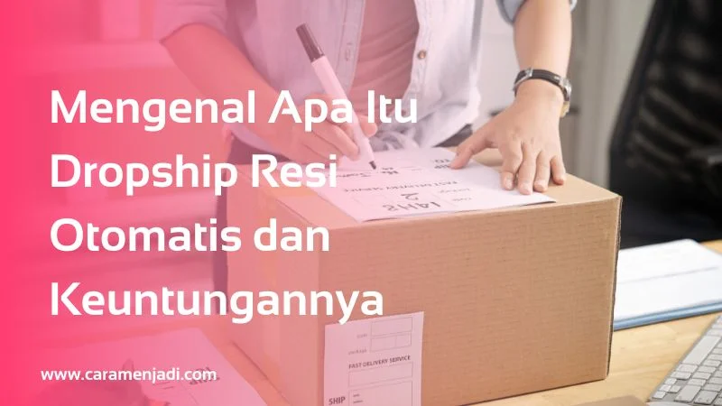 Dropship Resi Otomatis