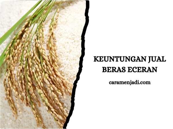 keuntungan jual beras eceran