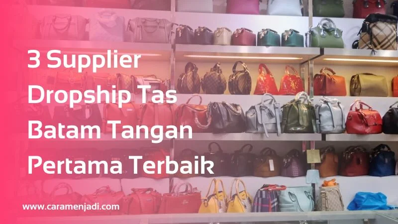 3 Supplier Dropship Tas Batam Tangan Pertama Terbaik